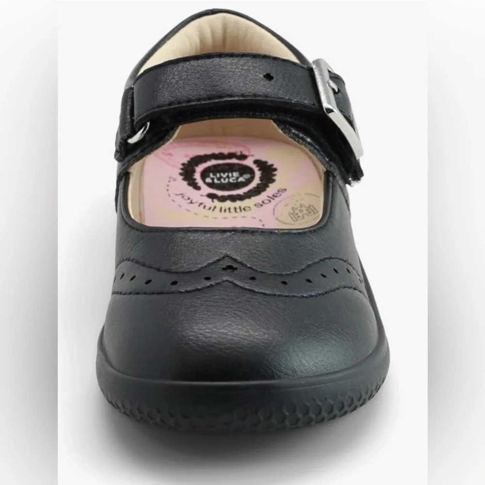 Livie & Luca Classic Black Kids Libra Mary Jane Shoes size 9 NWOT